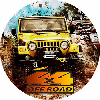 Чехол запасного колеса экокожа-полиэстер R15 D67см OFF ROAD S06301052  SKYWAY  (1/10)