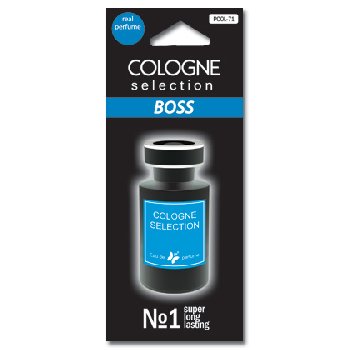 Ароматизатор подвесной пластина COLOGNE Selection Boss PCOL- 71  (1/600)