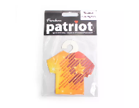 Ароматизатор подвесной текстиль Patriot майка 9 мая (вишня/миндаль) AR1PT219 (уп.10 шт.)