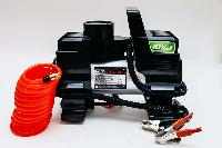 Компрессор ТАЙФУН 801S, 12V, клеммы, 50л/мин, 2-х цилиндровый, витой шланг с быстросъемом (1/6)