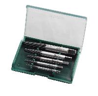 Экстракторы-спасатели обломанных болтов (5 предметов) 3.3-11.2 мм, пенал, к-т  09704A SATA  (6/72)