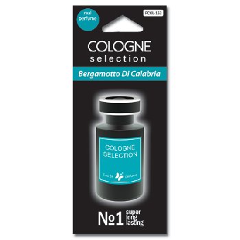 Ароматизатор подвесной пластина COLOGNE Selection Bergamotto Di Calabria PCOL-163    (1/600)