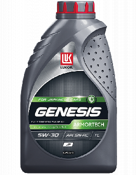 Масло моторное ЛУКОЙЛ GENESIS ARMORTECH JP 5W30, 1л. API SN,SN-RC  синтетика (уп.12шт)
