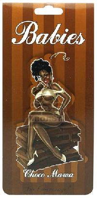 Ароматизатор подвесной пластина Babies Choco Mama Шоколад BBS-08  (уп. 5 шт.)