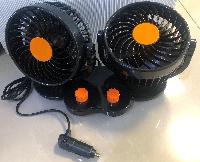 Вентилятор двойной 24V D130мм, 2 регулятора, T 518