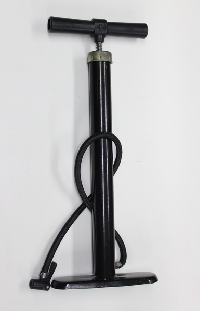 Насос ручной без манометра черный, зажим пластик, пластиковая ручка  (Владимир)