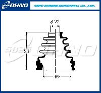 Пыльник привода FB-2120