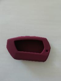 Чехол на брелок сигнализации силиконовый PANDORA DX6/91/90/D010/D022, бордовый