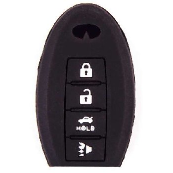 Чехол на ключ автомобильный силиконовый NISSAN (INFINITI) (4 кнопки) SKYWAY S05701079