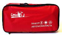 Сумка для техосмотра 50*25*13см (Набор автомобилиста), красная (20791)