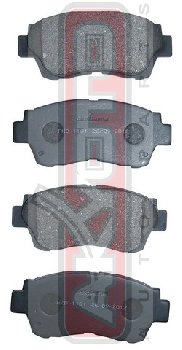 PF-1228 Тормозные колодки Akyoto AKD-1131T.Carina/Corona/Celica(ST20#)(0446520230)