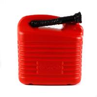 Канистра пластик 10л с заливным устройством красная Мамонт  (1/12)