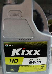 Масло моторное GS Oil Kixx HD  5w30 CF-4, 6L (1/3) Пластик уп (Dynamic CF-4/SG) SemiSynt