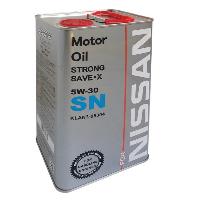 NISSAN Motor Oil  5W30 SN, 4L  метал уп (синтетика) KLAN3-05304 (1/4)