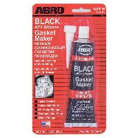 Герметик прокладка силиконовый Черный, 85 g, 12-AB, ABRO США (1/12)  