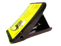 Упор под колесо (башмак) противооткатный 0,7 т металлический черный 140*90*30 мм ST - 001