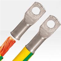 Провод массы изолированный S 35, L 250 мм, 2 наконечника (под болт М10) 