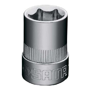 Головка торцевая 3/8" (6 гран) H25мм 16 мм  12311 SATA  (1/6)