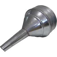 Воронка металлическая прямая D160, носик d25мм (средняя) 2837/3902