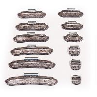 Груз балансировочный набивной для стальных дисков Стандарт ( 10 г ) ( уп.100 шт.) (0210)