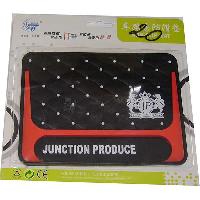 Коврик на панель плоский 180*130мм, Черный, Н-тип, надпись JUNCTION PRODUCE
