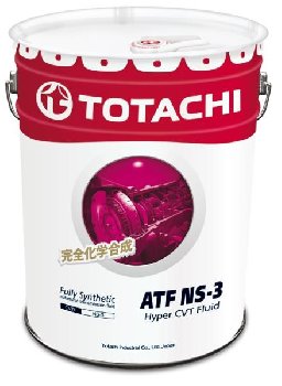 Масло трансмиссионное АКПП TOTACHI ATF NS-3 (20 л.) синт вариатор (KLE33-0002/KLE53-00004)