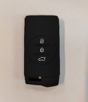 Чехол на ключ автомобильный силиконовый Chery (3 кнопки) Kc-slk-Chery-01