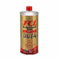 Тормозная жидкость DOT-4, 1 л, TCL  (Япония) (уп.20 шт.) (00833)