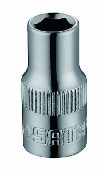 Головка торцевая 1/4" ( 6 гран) H24.5мм   6 мм  11306 SATA  (1/12)