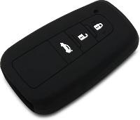 Чехол на ключ автомобильный силиконовый TOYOTA (3 кнопки) Camry 2018, Prado(GRJ150,GDJ150) 2019г 
