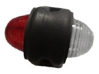 Фонарь габаритный боковой (рог) Е-102 размер: 8,5см*8см, шт.   (уп 2 шт)    