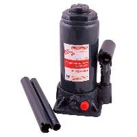 Домкрат бутылочный гидравлический  8т, высота 200-385 мм, клапан (кейс пластик) SKYWAY S01804018