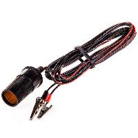 Гнездо прикуривателя с проводом   3 м и крокодилами  SKYWAY S00702001   (1/30)