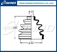 Пыльник привода FB-2063  (out)
