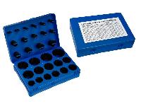 Кольца резиновые уплотнительные, черные, набор 386 шт, к-т 