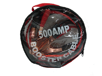 Провода для запуска  500A, 2.5 метра (сумка) Booster Cable (уп.20шт) 22056