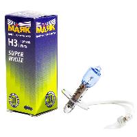 Лампа галогеновая H 3 12V 55W Pk22s Super White Маяк (52320SW), шт. 
