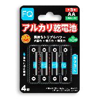 Батарейка щелочная пальчиковая AA(LR6) 1.5V FQ, (уп. 4шт)