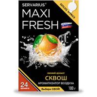 Ароматизатор под сидение гелевый СКВОШ, 100 гр (уп.40 шт) MAXIFRESH MF-107