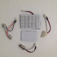 Светодиодная плата 24V (50*35мм) 20LED SUPER WHITE SET№2 (24-2-SW), к-т