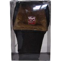 Чехол на ручку КПП кожа/мех P050PМ, Черный 