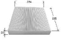 Фильтр салонный AC-205E/ SAC -205  SHINKO