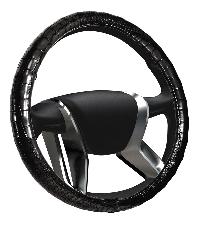 Оплетка экокожа-лак Senator Florida M (d 37-39см), крокодил черный (OPLS0703), шт.AZARD