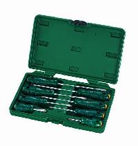 Отвертки Серия А ( 8 предметов) кейс, к-т  09306  SATA