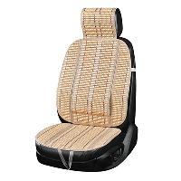 Накидка бамбуковая передняя, с поддержкой спины, 135*45 см, Summer-06, бежевый, шт. SKYWAY S01302031