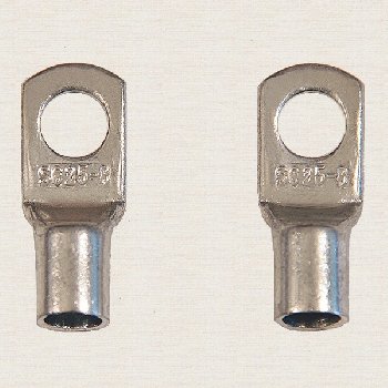 Клемма под опрессовку (наконечник провода) луженая S25* 8 * 9  (2шт),  к-т  SC25- 8 Klemos