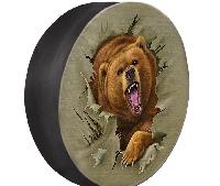 Чехол запасного колеса экокожа-полиэстер R16,17 D77см МЕДВЕДЬ SKYWAY S06301098 