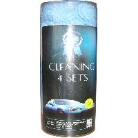 Набор для ухода за кузовом 4 предмета (варежка,салфетка, губка 2 шт) MG 114, к-т  MagCaR