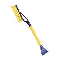 Щетка для снега со скребком, пластиковая ручка 69см, теплое покрытие, WB-03 Goodyear (уп.24 шт.)