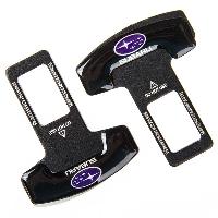 Заглушка ремня безопасности металлическая черная SUBARU (2 шт), к-т HX-113 Subaru SW 